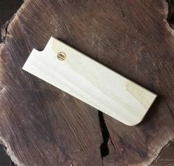 EDRO 165mm Wide Nakiri Saya - Poplar Kitchen Tools
