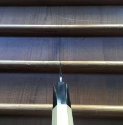 Waiting Room Sakai Kikumori'Choyo' 135mm Kiritsuke Petty - Ginsanko - W/ Saya - On Order