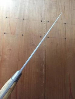 K Sabatier 9" Chef 'Authentique' Carbon Steel - Olive Handle