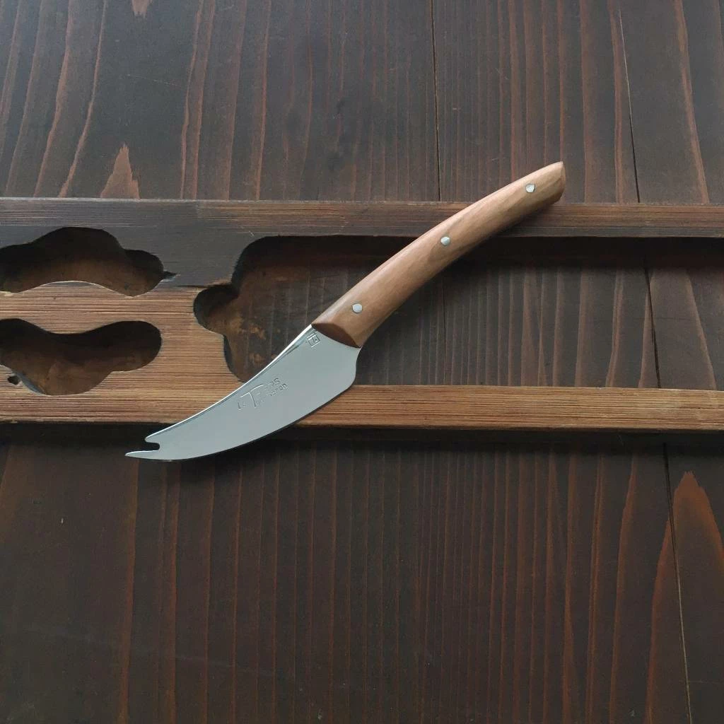 Néron 'Le Thiers' 6cm Little Cheese Knife Olive Table | Steak