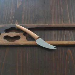 Néron 'Le Thiers' 6cm Little Cheese Knife Olive Table | Steak