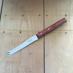 Robert Herder - Windmühlenmesser Windmühlenmesser 4" Gabelspitz Cheese Knife Stainless Plum Handle