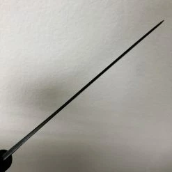 Nakajo Kaji-bei 165mm Santoku Iron Clad Aogami 2 Suminagashi Kurouchi