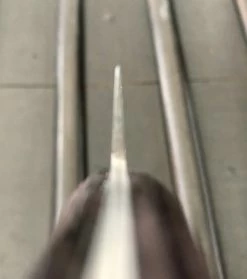 Hitohira Kanehide 150mm Honesuki Kaku Semi Stainless Japanese Butcher Knife