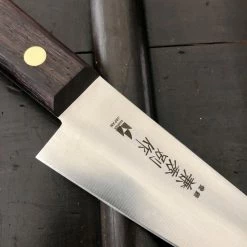 Hitohira Kanehide 150mm Honesuki Kaku Semi Stainless Japanese Butcher Knife