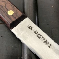 Hitohira Kanehide 150mm Honesuki Maru Semi Stainless Japanese Butcher Knife