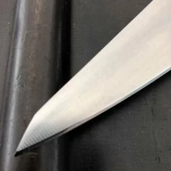 Hitohira Kanehide 150mm Lefty Honesuki Kaku Semi Stainless Japanese Butcher Knife