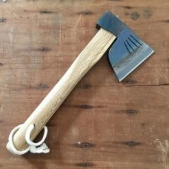 Nakajo Mizuno Bakin Hand Axe Straight Kanto Oak Handle Mizuno Axes