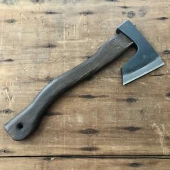 Nakajo Mizuno Jigata Hand Axe Curved Burnt Kanto Oak Handle