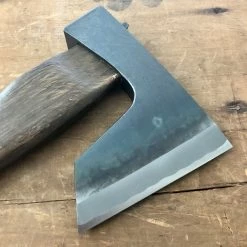 Nakajo Mizuno Jigata Hand Axe Curved Burnt Kanto Oak Handle