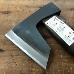 Nakajo Mizuno Jigata Hand Axe Curved Burnt Kanto Oak Handle