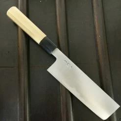 Takada No Hamono 165mm Nakiri - Aogami 2 Iron Clad - Ho & Horn Octagon - On Order Waiting Room