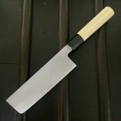 Takada No Hamono 165mm Nakiri - Aogami 2 Iron Clad - Ho & Horn Octagon - On Order Waiting Room