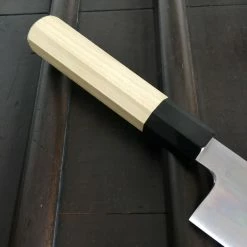 Takada No Hamono 180mm Santoku - Aogami 2 Iron Clad - Ho & Horn Octagon - On Order Waiting Room
