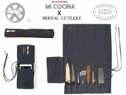 Ubi-IND Blue Denim Knife Roll